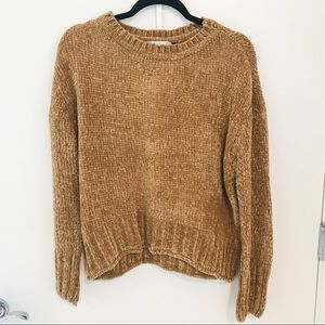 Altar’d State Mustard Knit Sweater